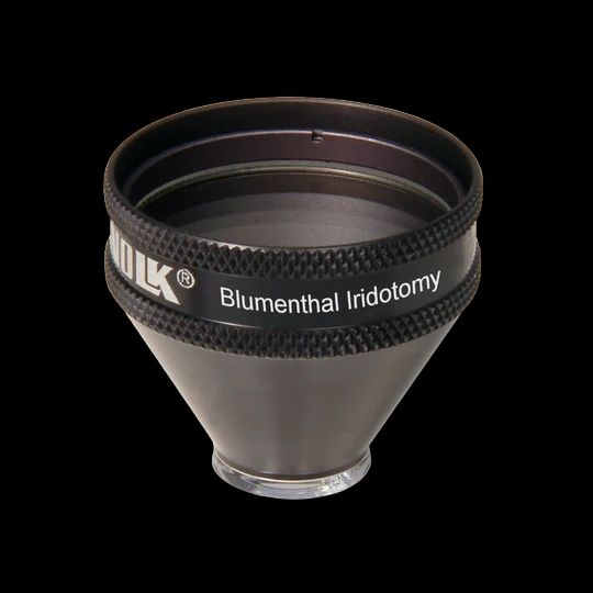 Blumenthal iridotomy lens